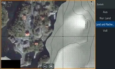 Navionics aerial chart of Norway, example 1