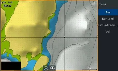 Navionics aerial chart of Norway, example 3