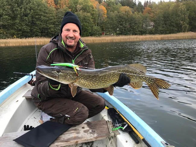 Pike fishing at the right time of year