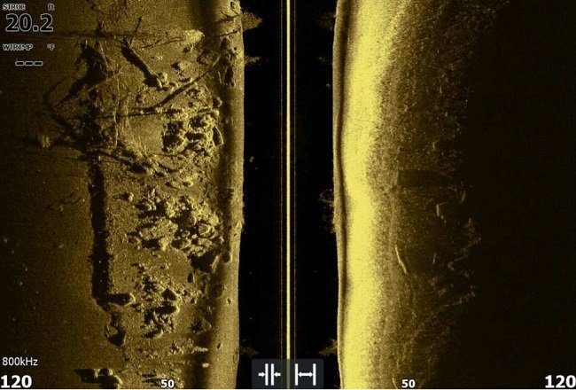 Lowrance-HDS-Live-side-scanning-sonar